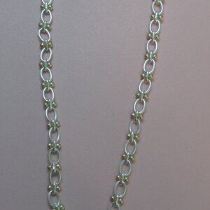 Upscale/Repurposed 1" CC Repurpose Zip Charm💗W/mIxed Link Cable Chain